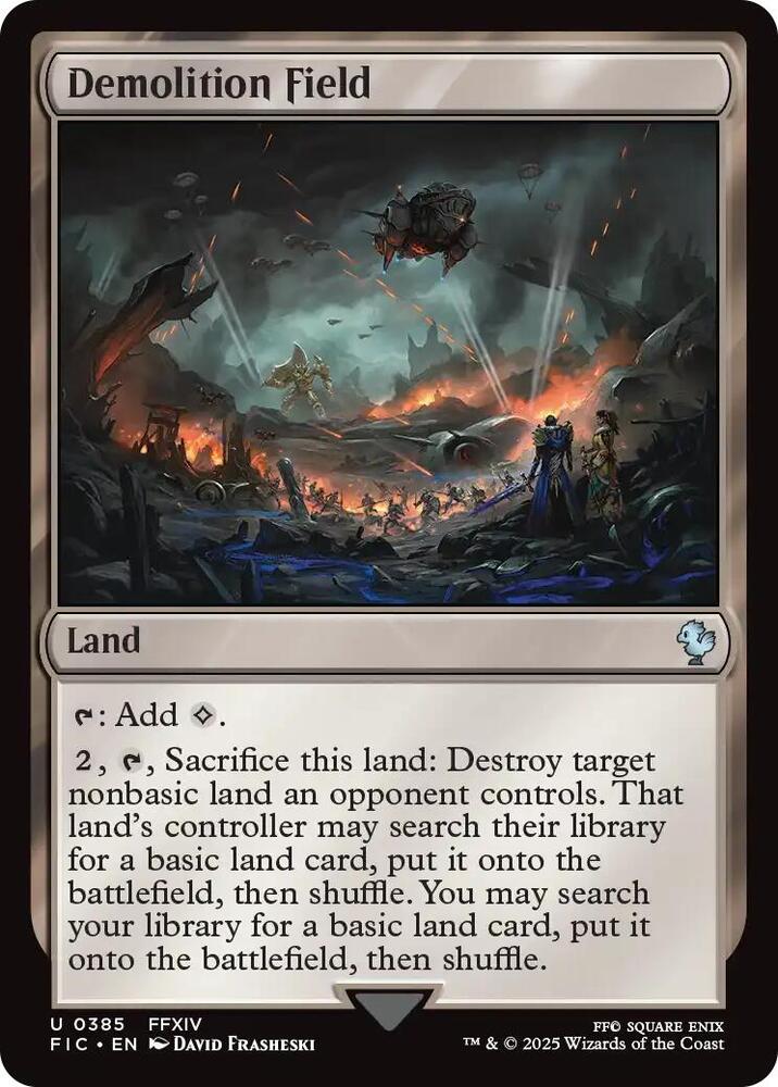 Demolition Field (385) (FIC)