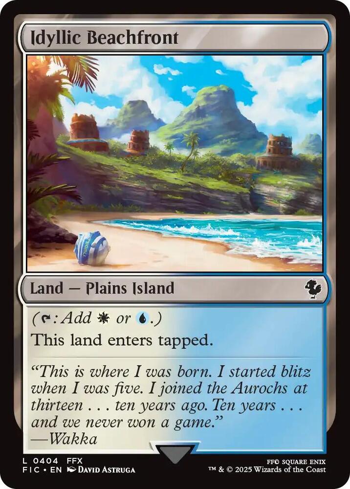 Idyllic Beachfront (404) (FIC)