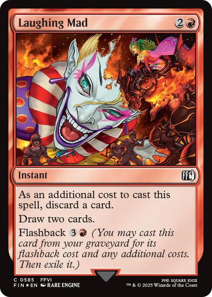 Laughing Mad (Surge Foil) (585) (FIN)