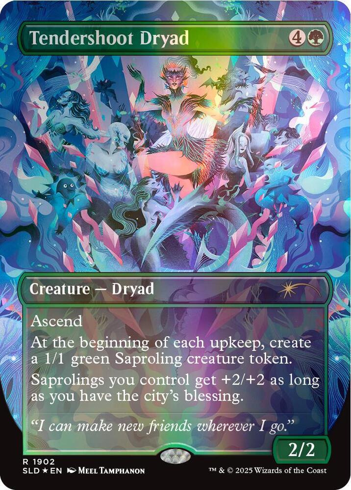 Tendershoot Dryad (Double Rainbow Foil) (1902) (SLD)