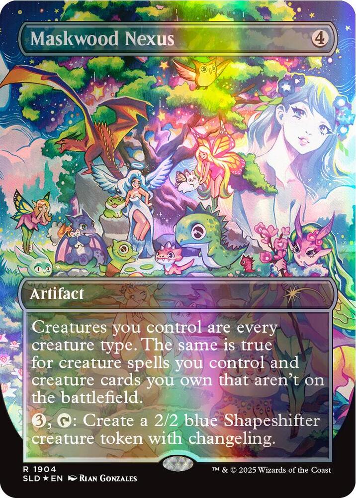 Maskwood Nexus (Double Rainbow Foil) (1904) (SLD)