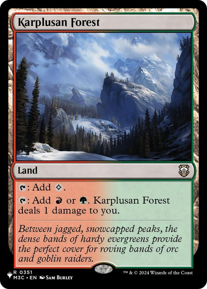 Karplusan Forest (351) (LIST)