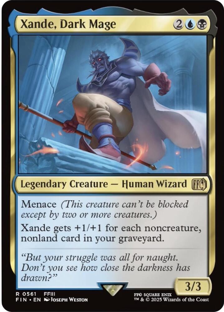 Xande, Dark Mage (561) (FIN)