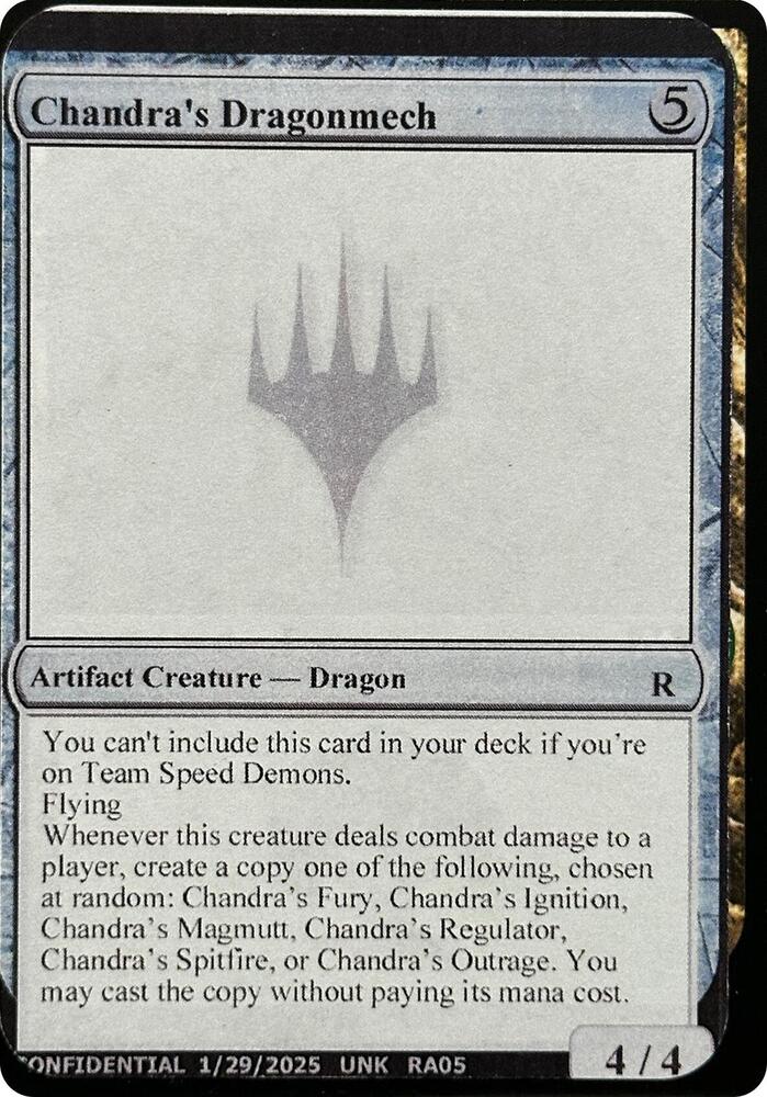 Chandra's Dragonmech (UNK)