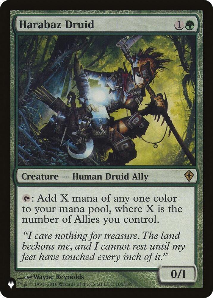 Harabaz Druid (105/145) (LIST)