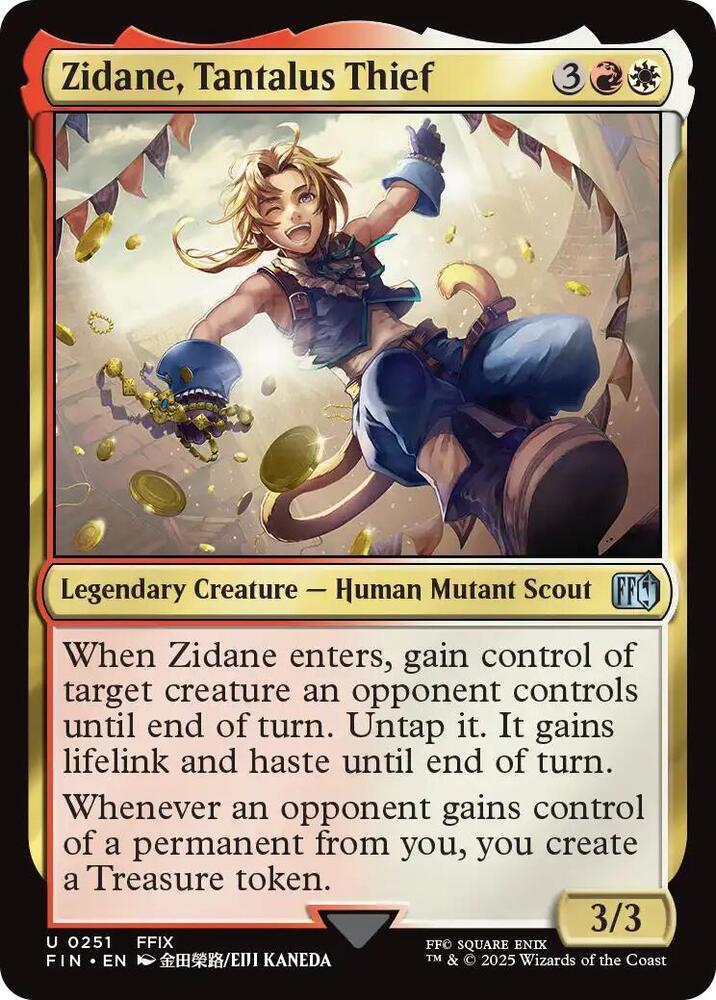 Zidane, Tantalus Thief (251) (FIN)