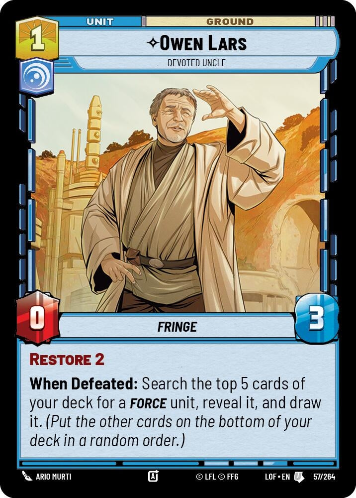 Owen Lars - Devoted Uncle (057/264) (LOF)