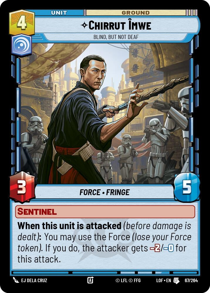 Chirrut Imwe - Blind, but not Deaf (067/264) (LOF)