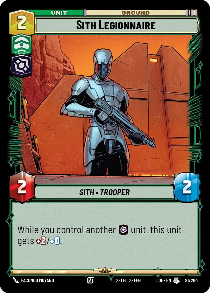 Sith Legionnaire (081/264) (LOF)