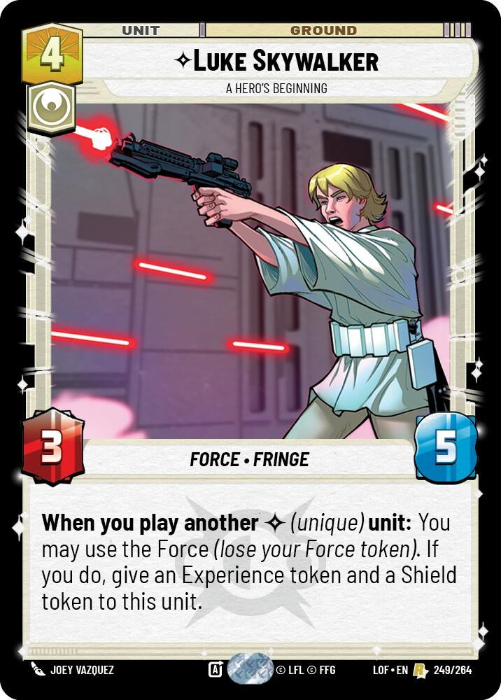 Luke Skywalker - A Hero's Beginning (249/264) (LOF)