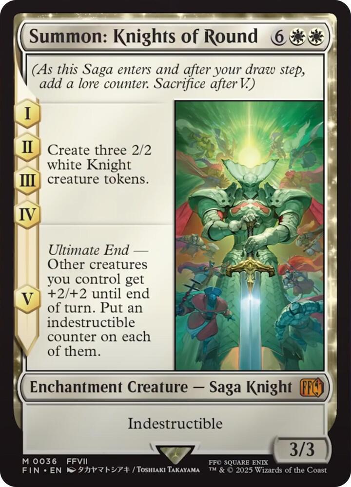 Summon: Knights of Round (36) (FIN)