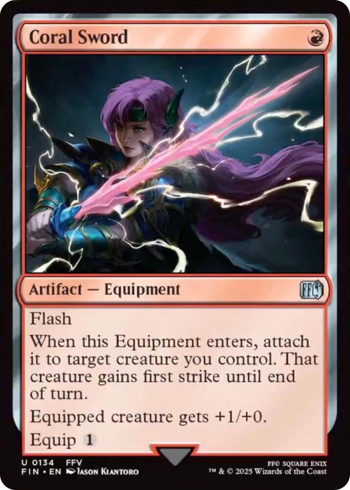 Coral Sword (134) (FIN)