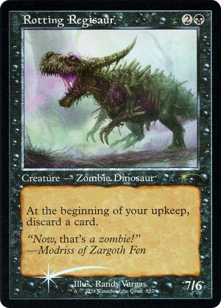 Rotting Regisaur (Retro Frame) (852) (SLD)