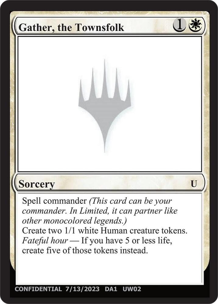 Gather, the Townsfolk (UNK)