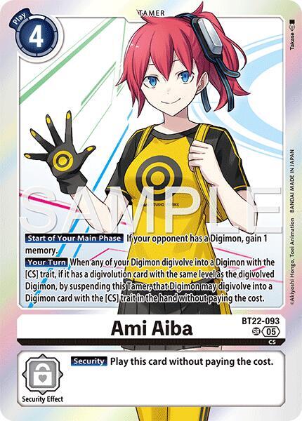 Ami Aiba (BT22-093 SR) (BT-22)