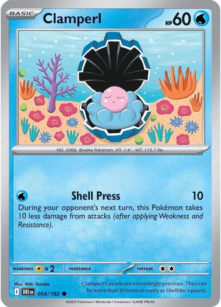Clamperl - 054/182 (054/182) (DRI)