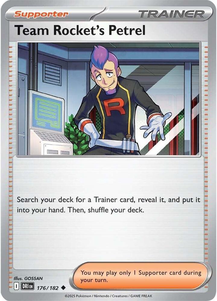 Team Rocket's Petrel - 176/182 (176/182) (DRI)