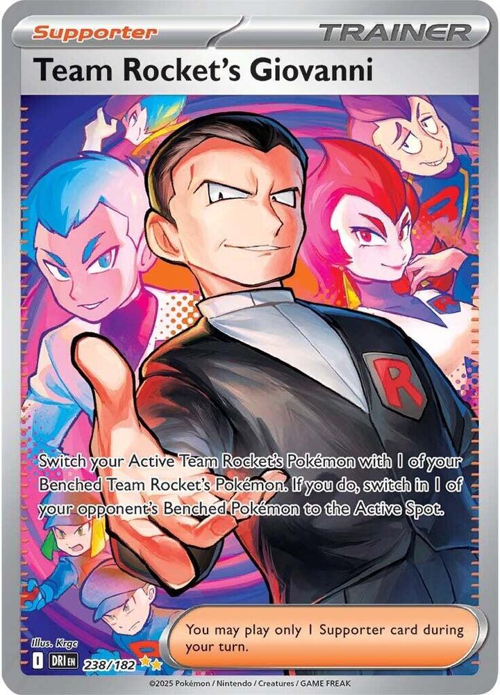 Team Rocket's Giovanni - 238/182 (238/182) (DRI)
