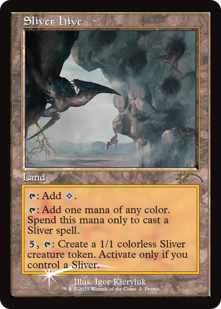 Sliver Hive (Retro Frame) (2) (MFP)