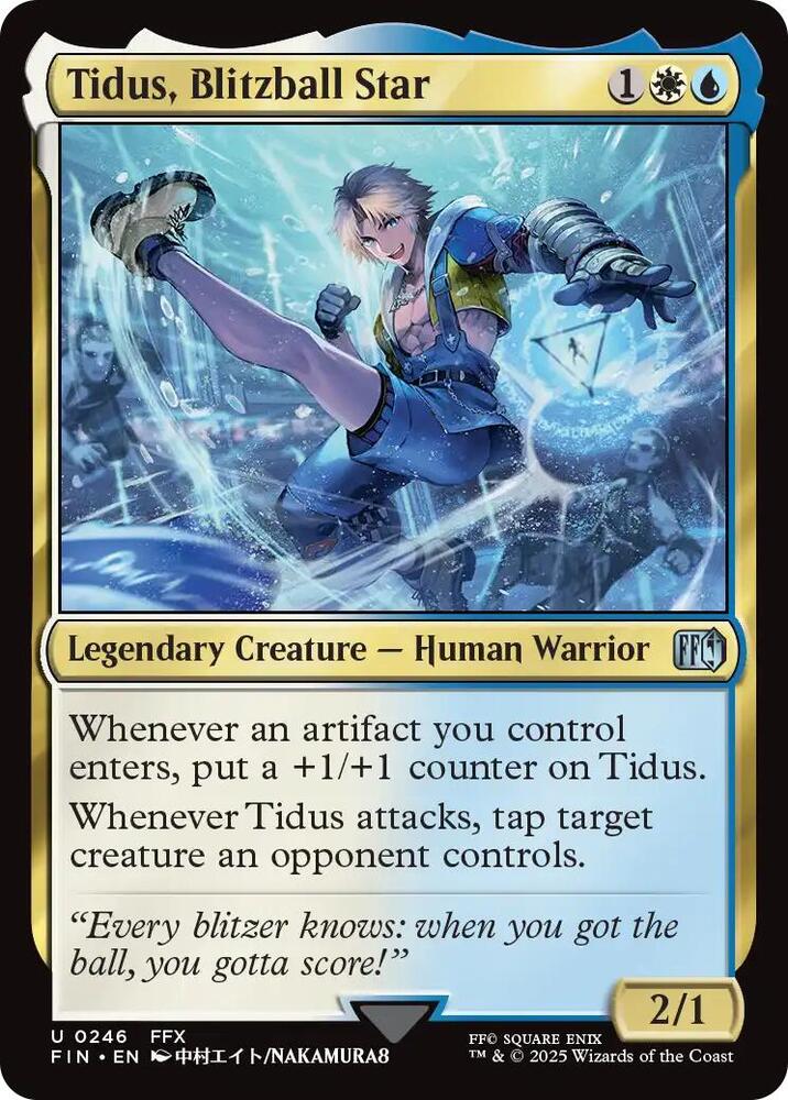 Tidus, Blitzball Star (246) (FIN)