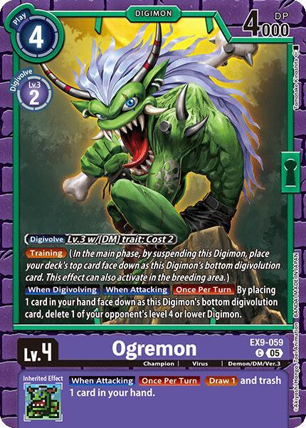 Ogremon (EX9-059 C) (EX-09)