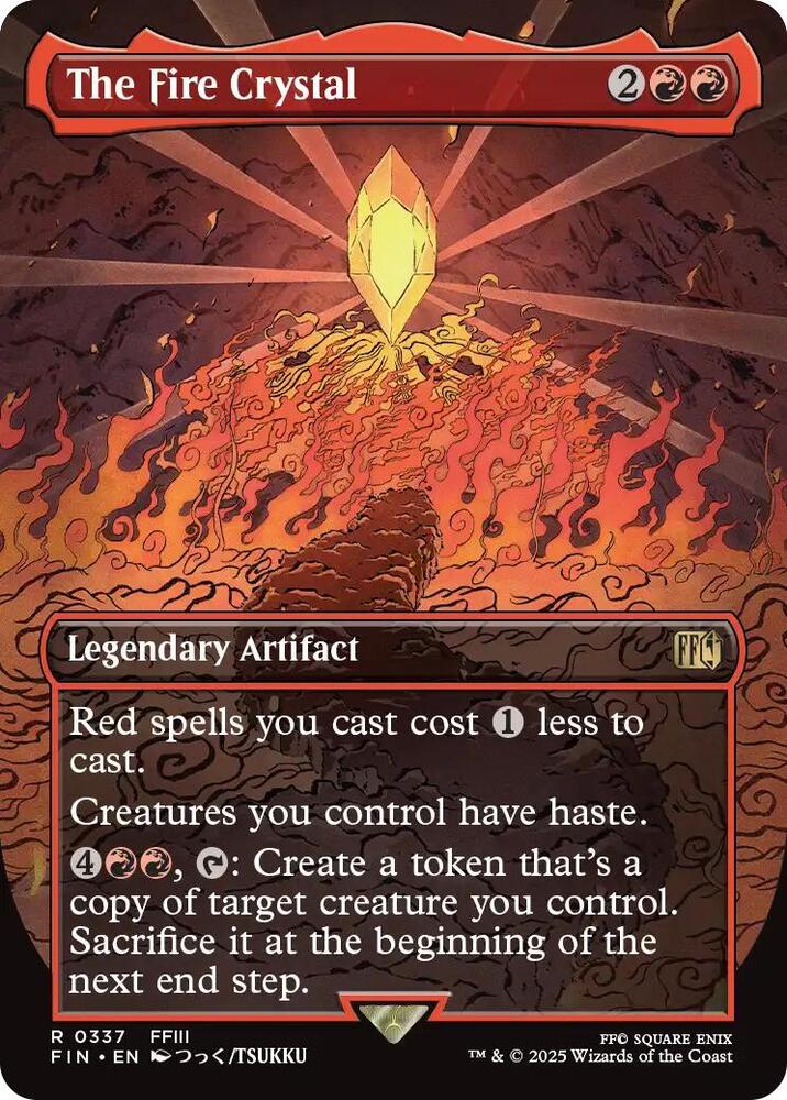 The Fire Crystal (Borderless) (337) (FIN)