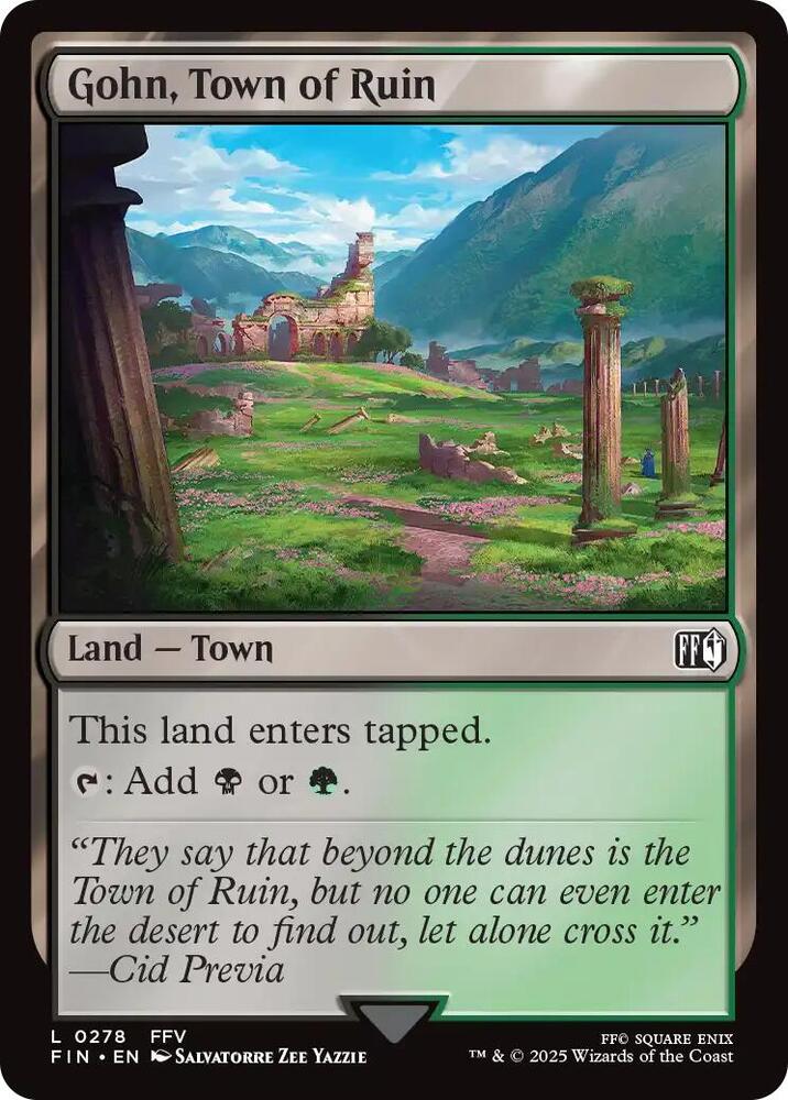 Gohn, Town of Ruin (278) (FIN)