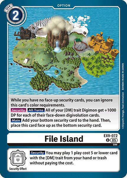 File Island (EX9-072 U) (EX-09)