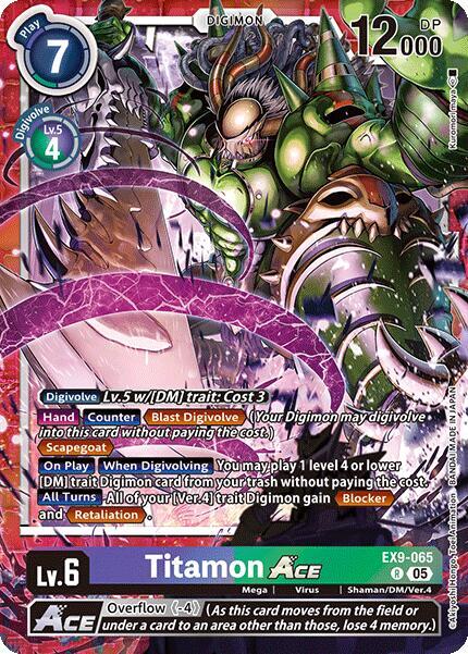 Titamon ACE (EX9-065 R) (EX-09)