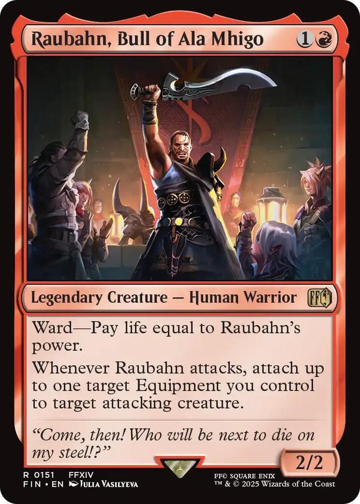 Raubahn, Bull of Ala Mhigo (151) (FIN)