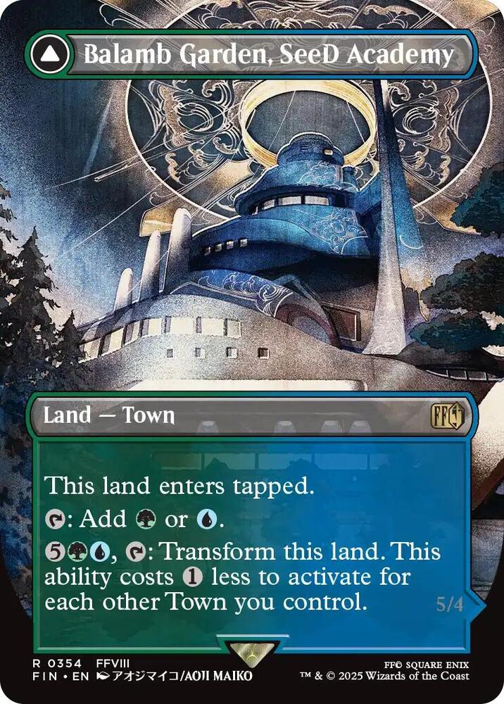 Balamb Garden, SeeD Academy (Borderless) (354) (FIN)