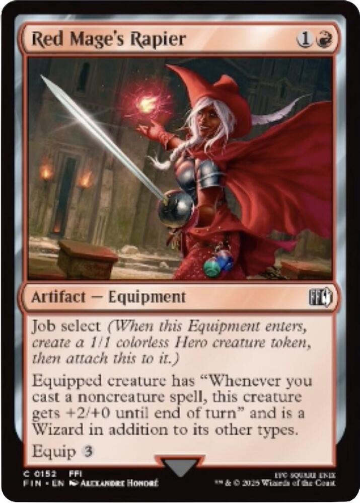 Red Mage's Rapier (152) (FIN)