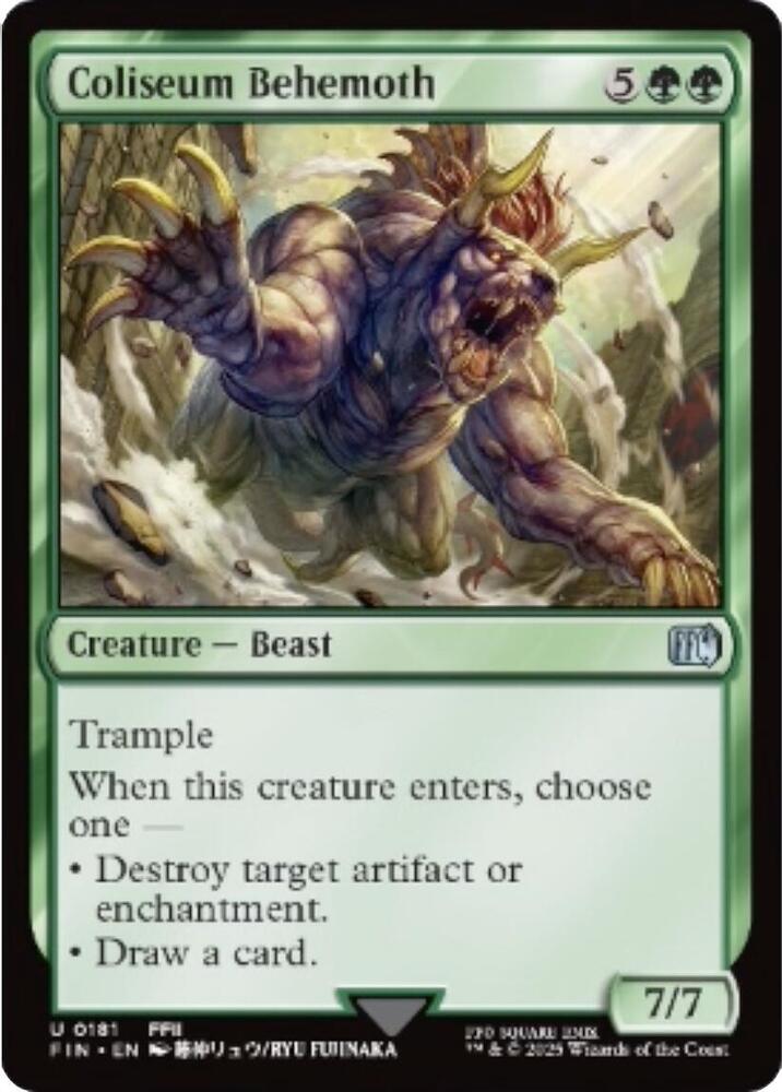 Coliseum Behemoth (181) (FIN)