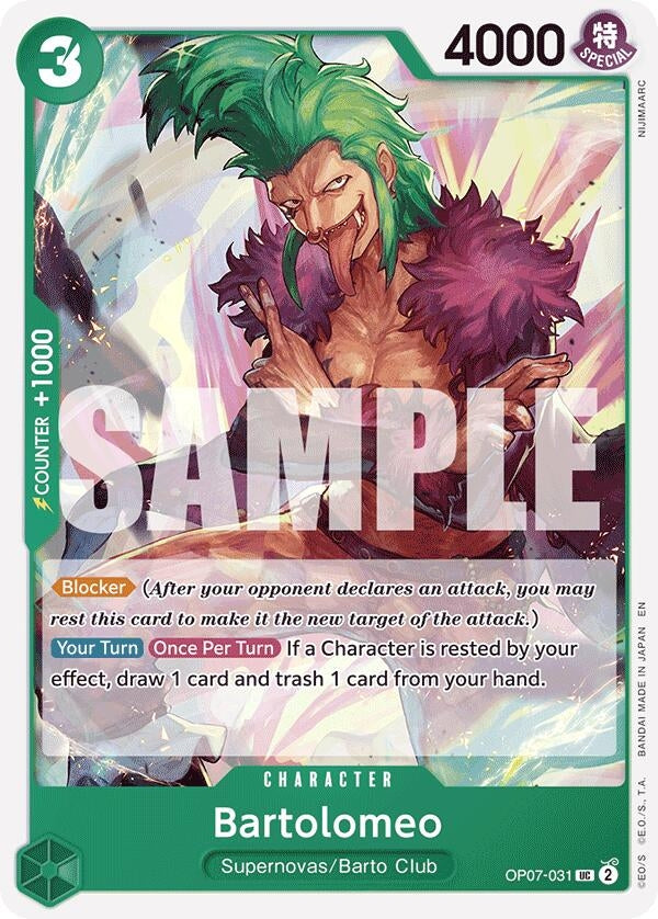 Bartolomeo (Reprint) (OP07-031) (ST-24)