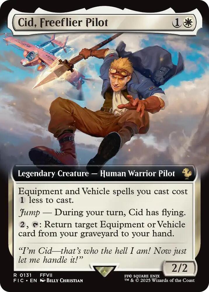 Cid, Freeflier Pilot (Extended Art) (131) (FIC)