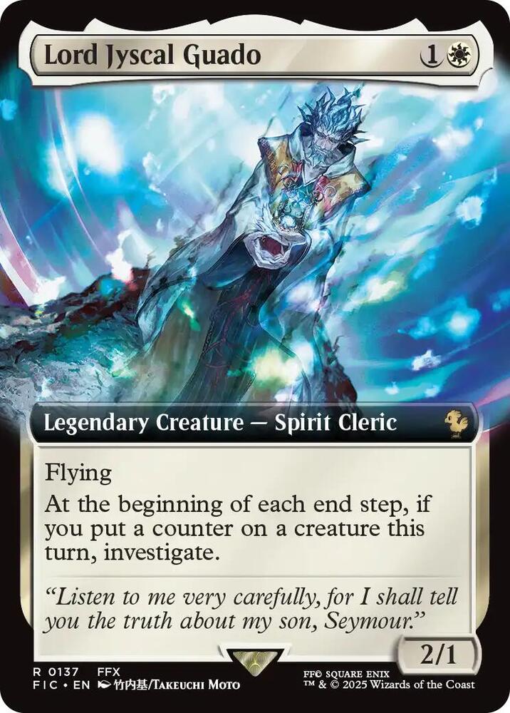 Lord Jyscal Guado (Extended Art) (137) (FIC)