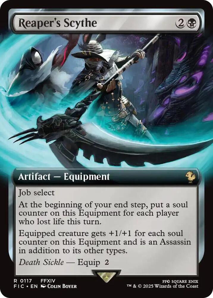 Reaper's Scythe (Extended Art) (117) (FIC)