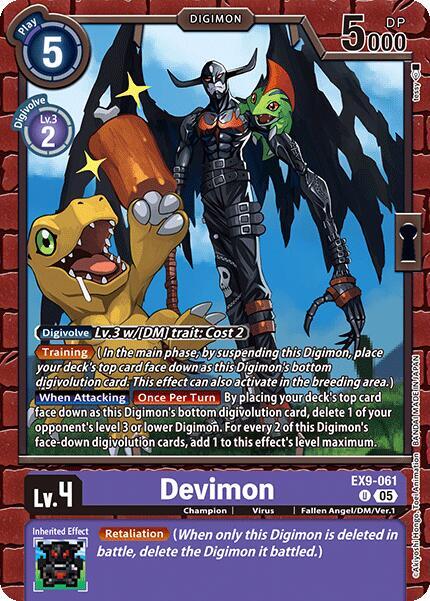 Devimon (EX9-061 U) (EX-09)