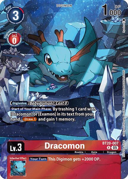 Dracomon (Versus Monsters Legend Pack 2025) (BT20-007 R) (EX-09)