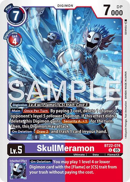 SkullMeramon (BT22-074 U) (BT-22)