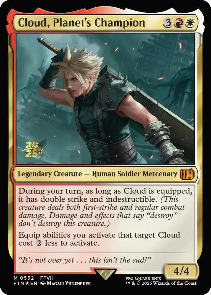 Cloud, Planet's Champion (552) (PRE)