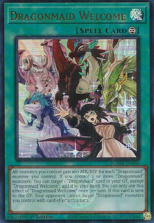Dragonmaid Welcome (BLMM-EN066) (BLMM)
