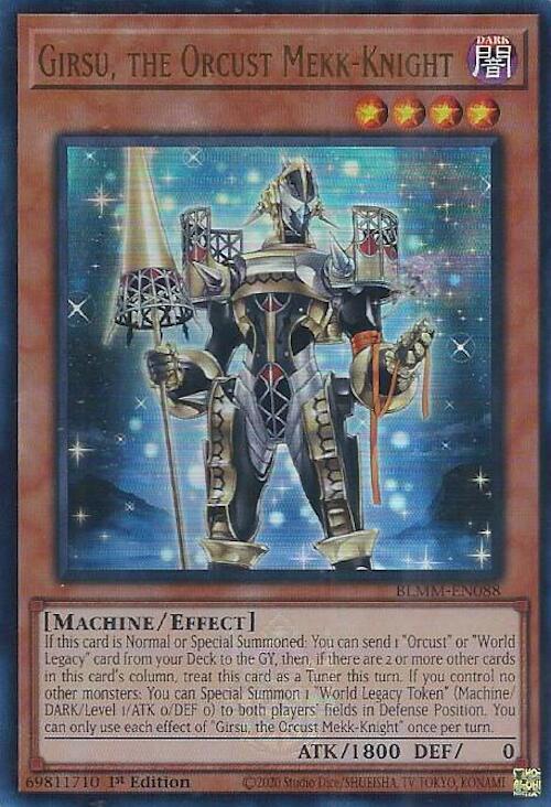 Girsu, the Orcust Mekk-Knight (BLMM-EN088) (BLMM)