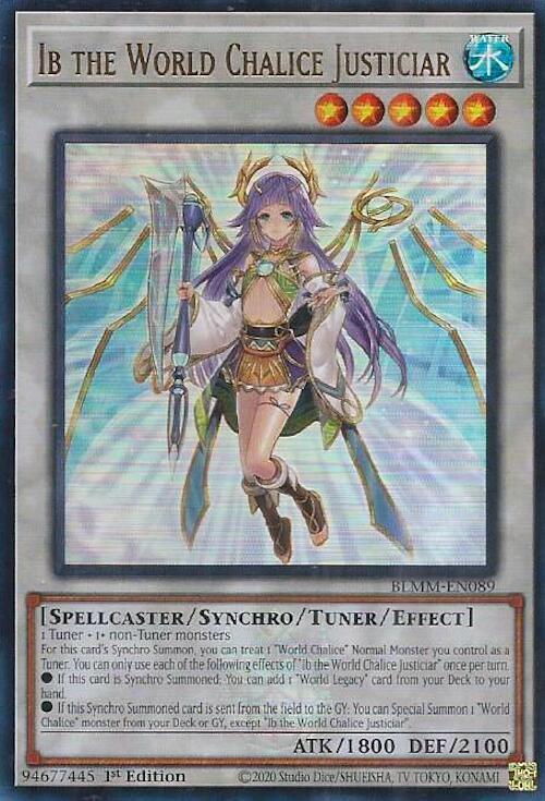 Ib the World Chalice Justiciar (BLMM-EN089) (BLMM)