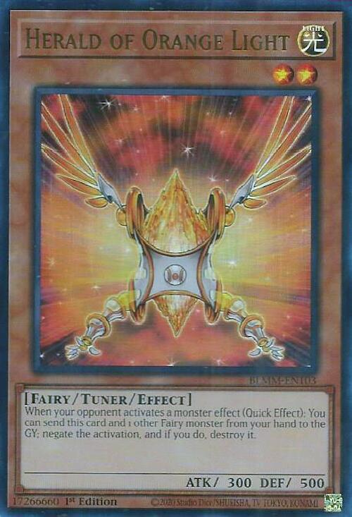 Herald of Orange Light (BLMM-EN103) (BLMM)