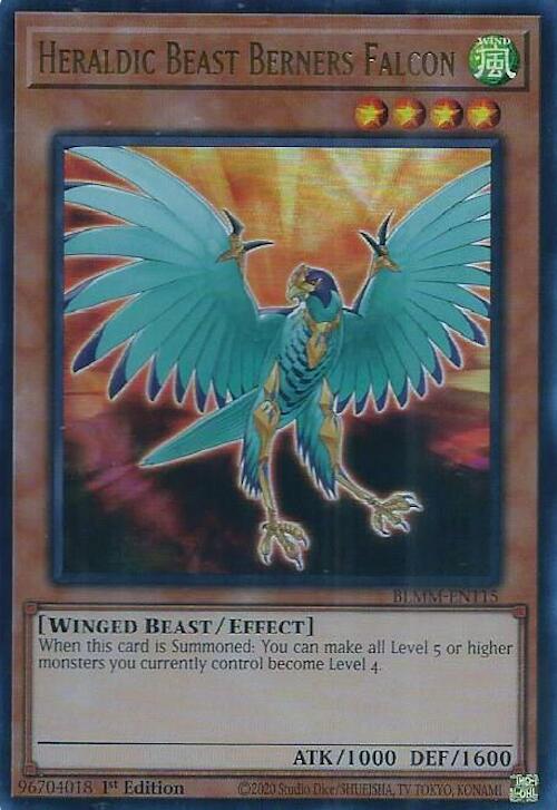 Heraldic Beast Berners Falcon (BLMM-EN115) (BLMM)