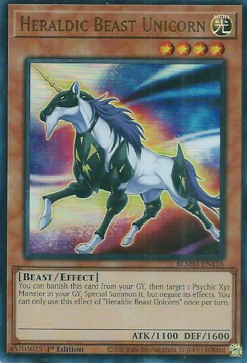 Heraldic Beast Unicorn (BLMM-EN116) (BLMM)
