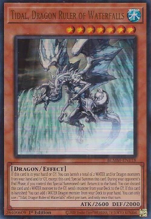 Tidal, Dragon Ruler of Waterfalls (BLMM-EN118) (BLMM)