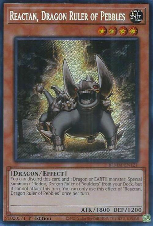 Reactan, Dragon Ruler of Pebbles (BLMM-EN121) (BLMM)