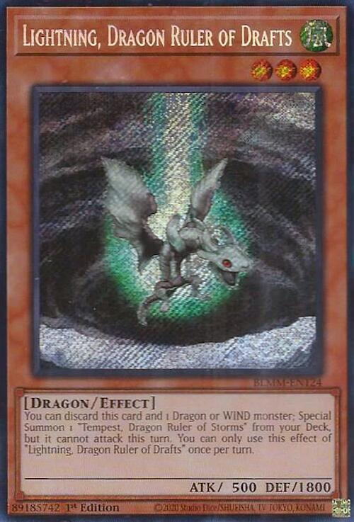 Lightning, Dragon Ruler of Drafts (BLMM-EN124) (BLMM)